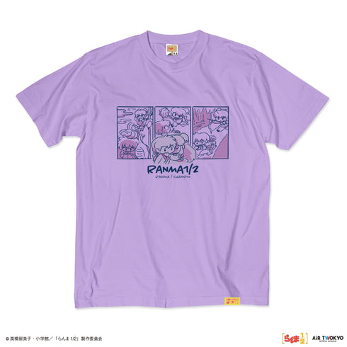 『らんま1/2』TVアニメ第2弾 ポップイラストTシャツ 3(らんま & シャンプー)